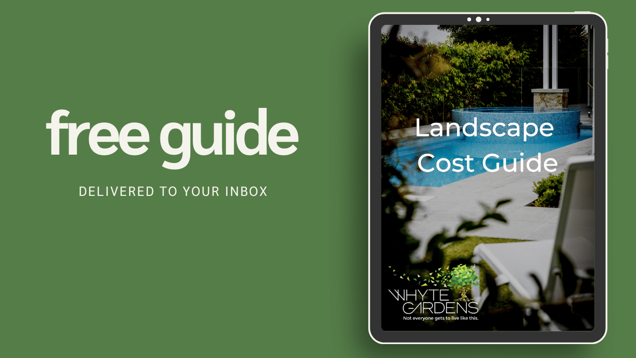 Landscape Cost Guide Cover - Whyte Gardens